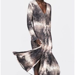 Brand New Zara Snake print dress!